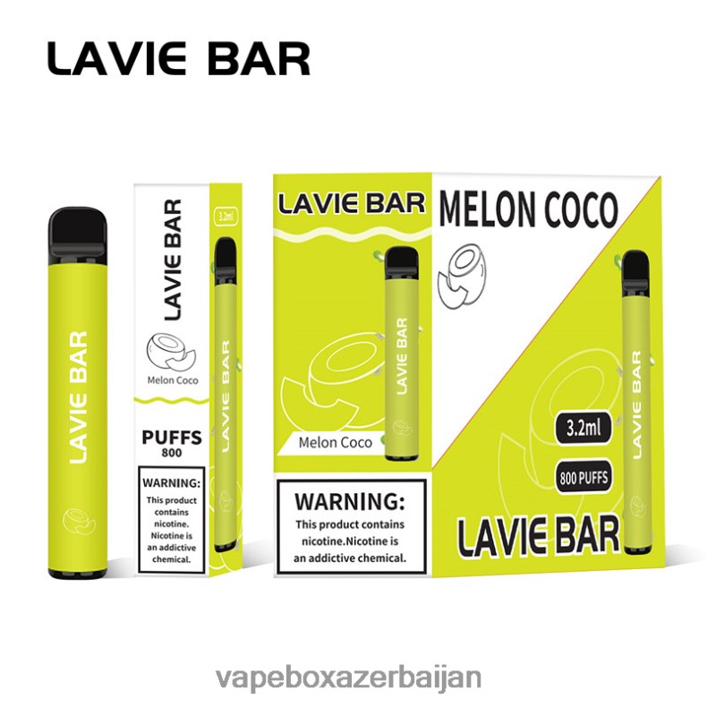 Vape Baku - LAVIE BAR 800 Puffs Melon Coco RD0L0B315
