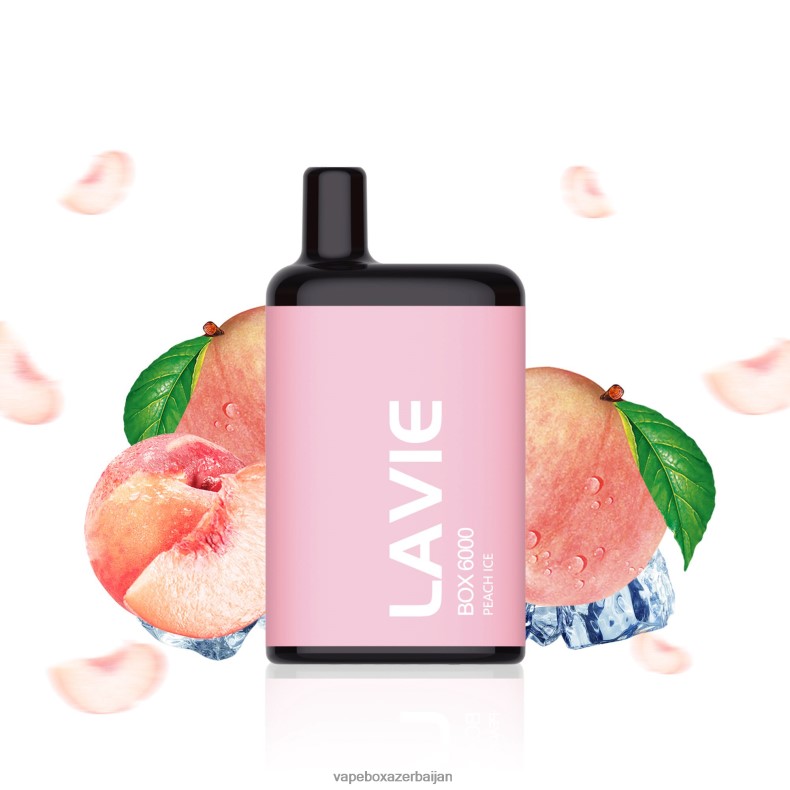 Vape Baku - LAVIE BOX 6000 Puffs Peach Ice RD0L0B200