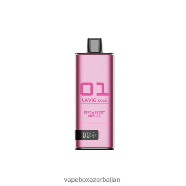 Vape Baku - LAVIE Cube 20000 Puffs Strawberry Kiwi Ice RD0L0B35