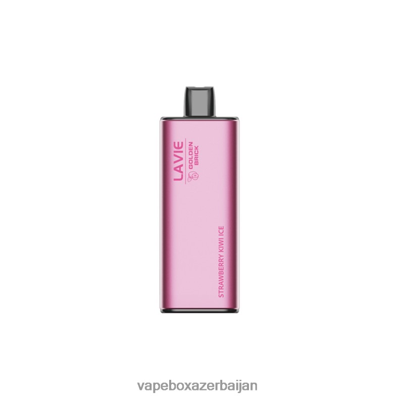 Vape Baku - LAVIE GOLDEN BRICK 10000 Puffs Strawberry Kiwi Ice RD0L0B65