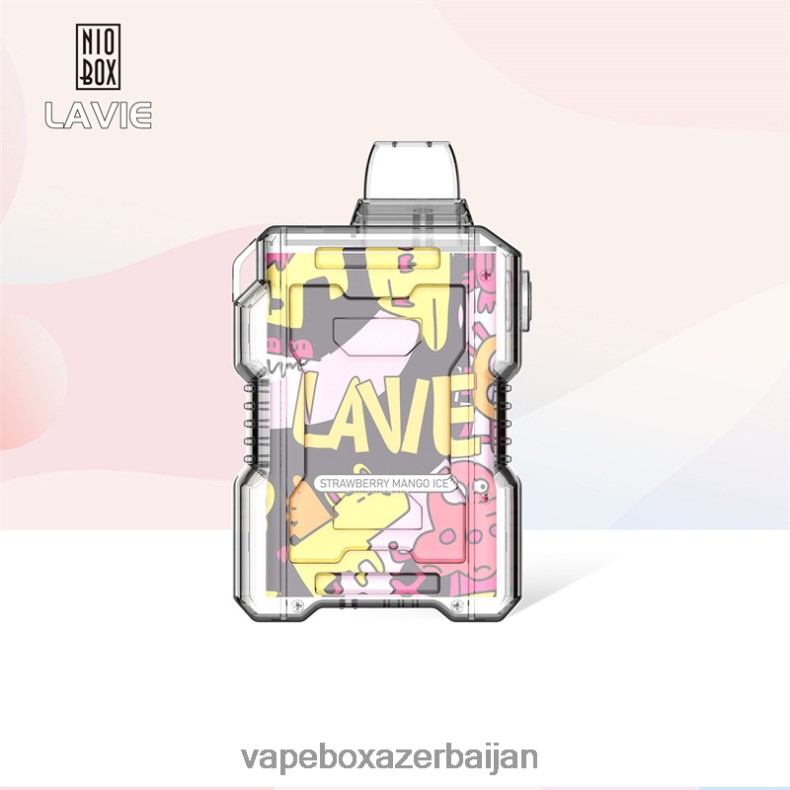 Vape Baku - LAVIE NIO BOX 9000 Puffs Strawberry Mango Ice RD0L0B190