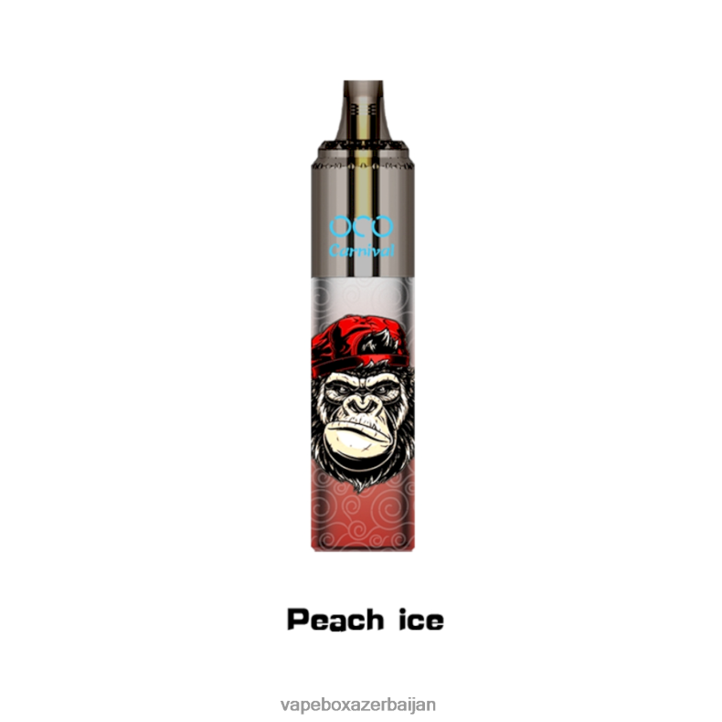 Vape Baku - LAVIE OCO Carnival 10000 Puffs Peach Ice RD0L0B355