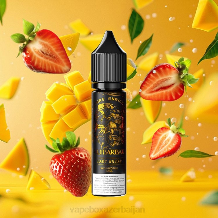 Vape Box Azerbaijan - Alibarbar Hookah Onyx Lady Killer 4PP2107