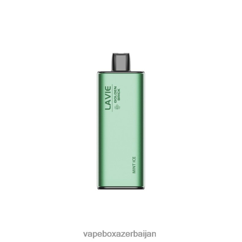 Vape Box Azerbaijan - LAVIE GOLDEN BRICK 10000 Puffs Mint Ice RD0L0B62