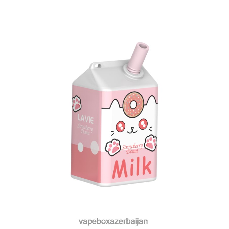 Vape Box Azerbaijan - LAVIE MILK 7000 Puffs Strawberry Donut RD0L0B177
