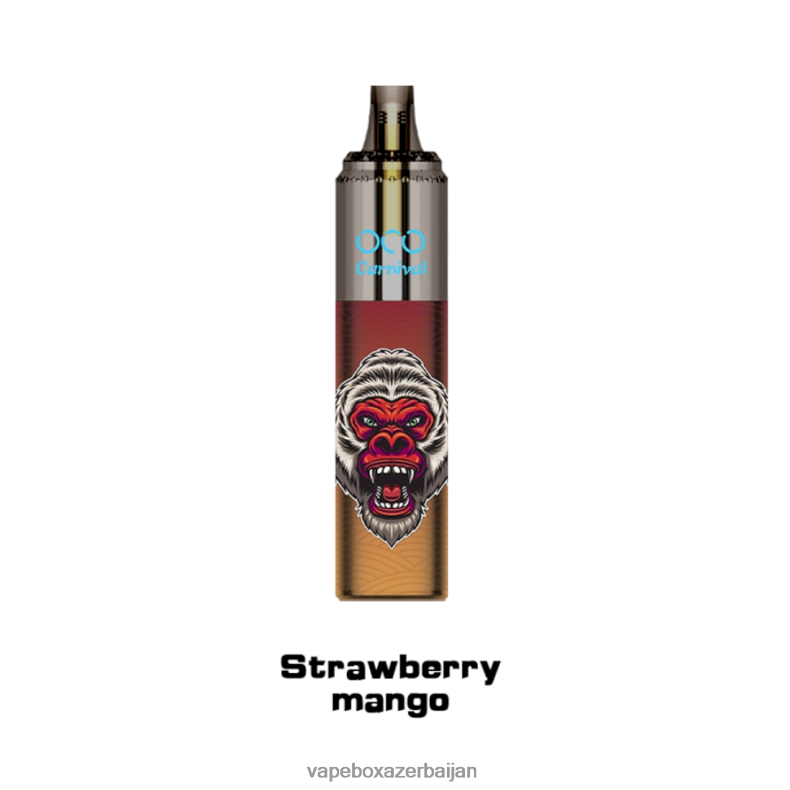 Vape Box Azerbaijan - LAVIE OCO Carnival 10000 Puffs Strawberry Mango RD0L0B357