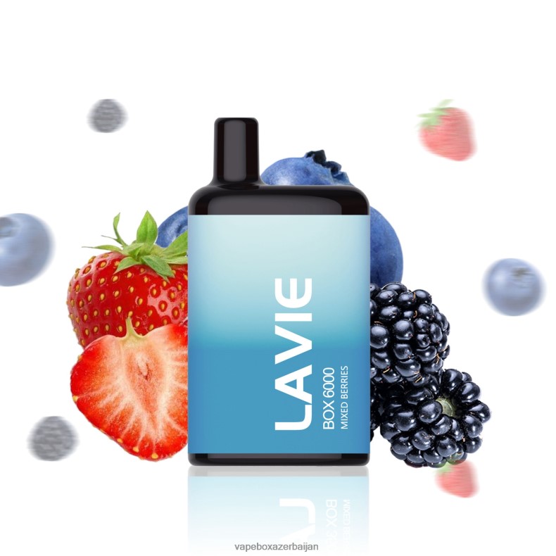 Vape Smoke - LAVIE BOX 6000 Puffs Mixed Berries RD0L0B203