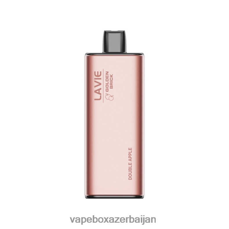 Vape Smoke - LAVIE GOLDEN BRICK 10000 Puffs Double Apple RD0L0B58