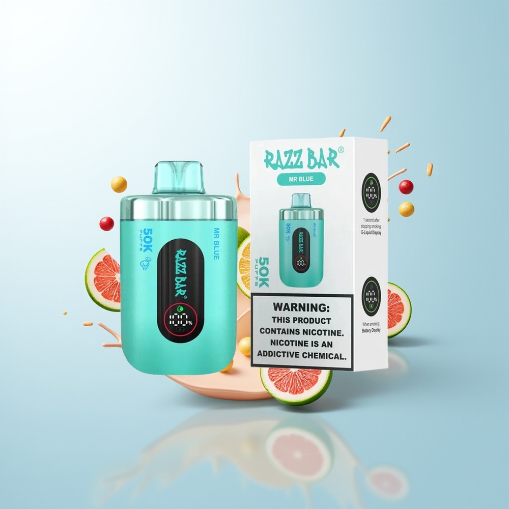 Razz Bar 50K Mr Blue Mesh