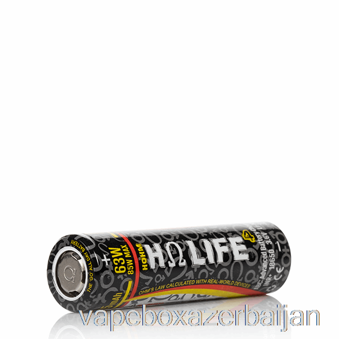Vape Azerbaijan Hohm Tech LIFE 4 18650 3015mAh 22.1A Battery Single Battery