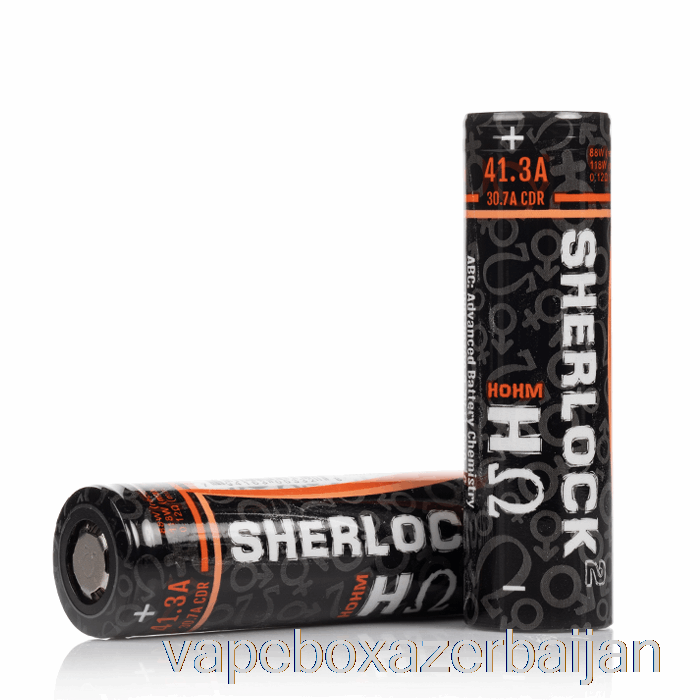 E-Juice Vape Hohm Tech SHERLOCK V2 20700 3116mAh 30.7A Battery Two Batteries Pack