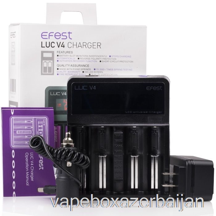 Vape Smoke EFest LUC V4 LCD Charger