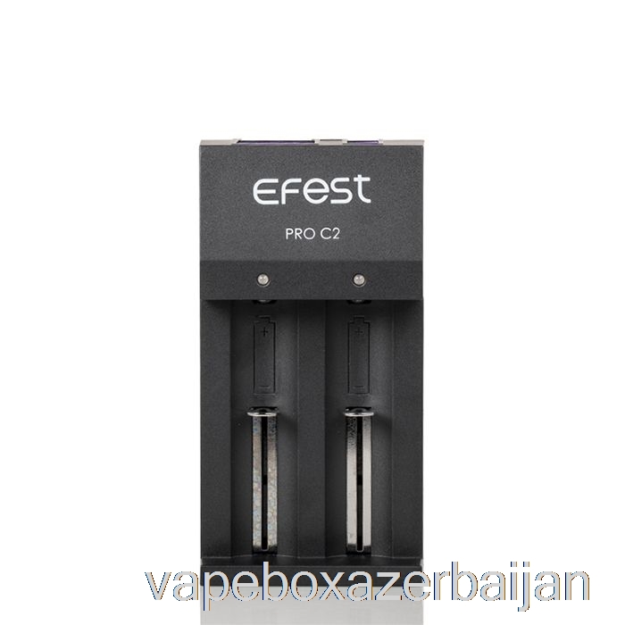 E-Juice Vape Efest PRO C2 2-Bay Smart Battery Charger