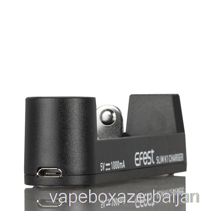 Vape Box Azerbaijan Efest SLIM K1 Single-Slot Battery Charger